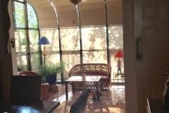 sunroom shades with front roller screen shades